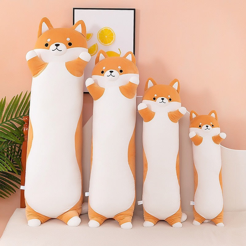 Long Shiba Inu Plush Pillow Soft Dog Stuffed Toy Gift