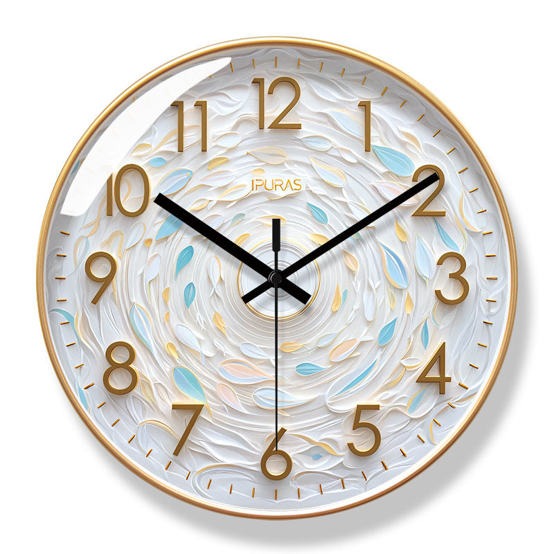 Ipla 7234 Simple Fashion Round Silent Quartz Wall Clock