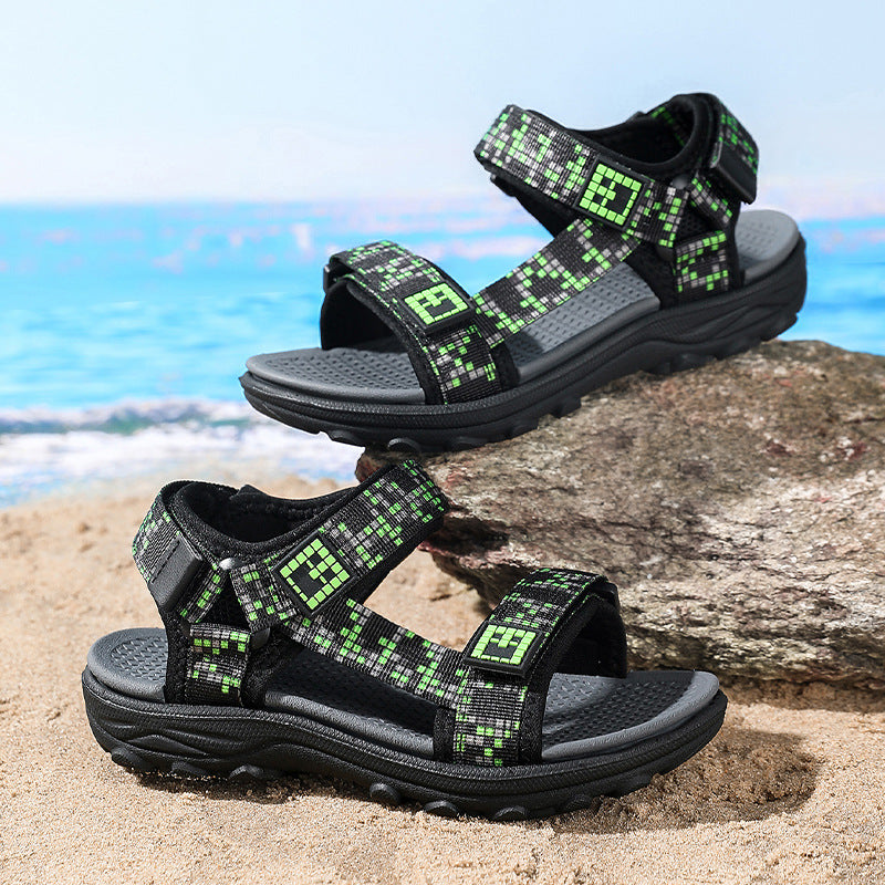 Kids Non-Slip EVA Beach Sandals Soft Sole Outdoor Shoes