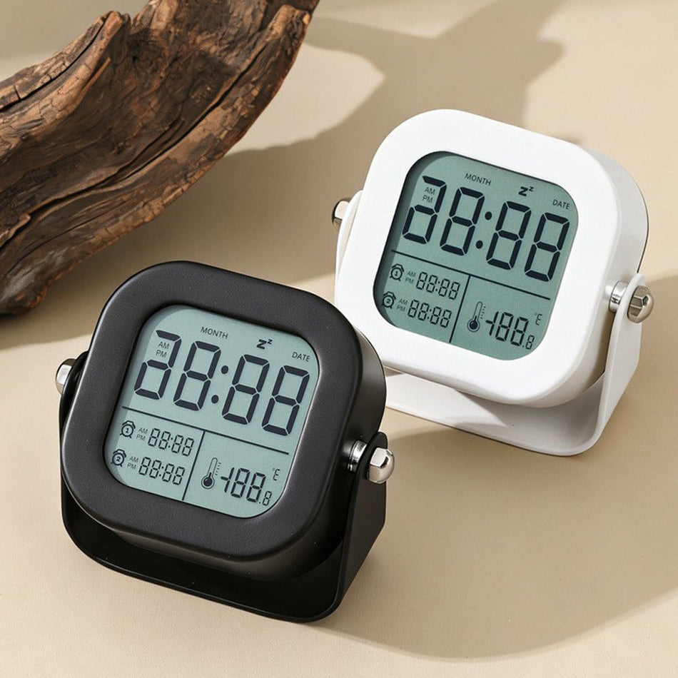 Student Desktop Digital Alarm Clock with Timer and Temperature