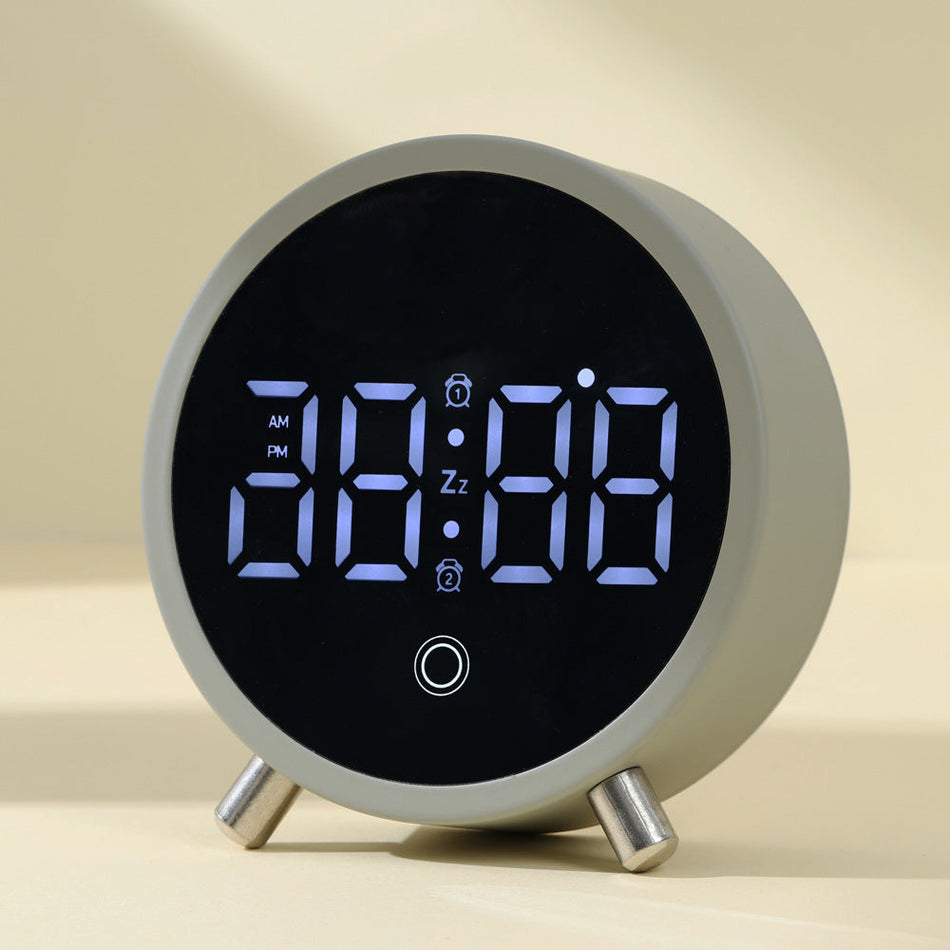 Ultra-Thin Large-Screen Desktop Digital Alarm Clock for Students