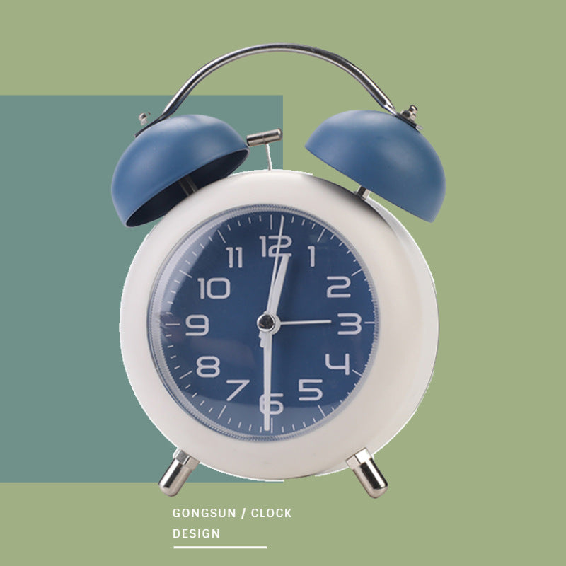 Silent Student Mechanical Alarm Clock with Ultra-Loud Wake-Up