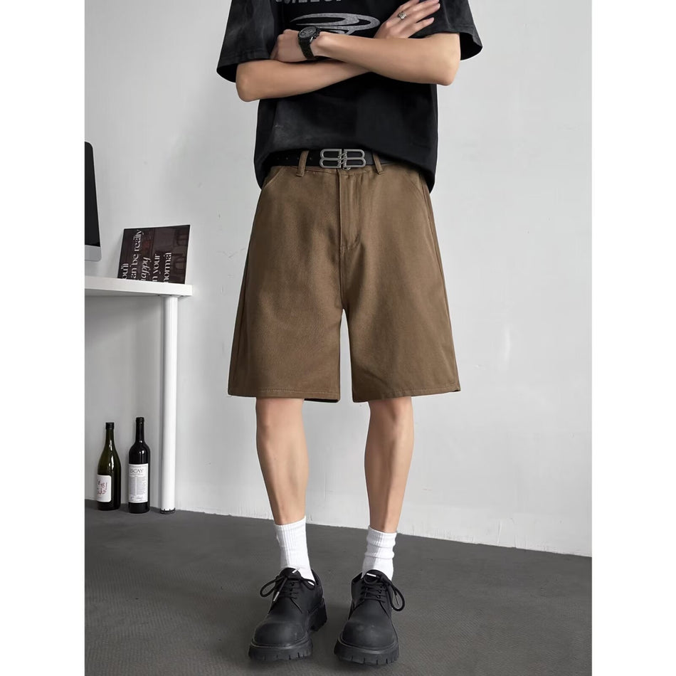 Men's Relaxed Fit Denim Shorts - Casual Cotton Summer Essential