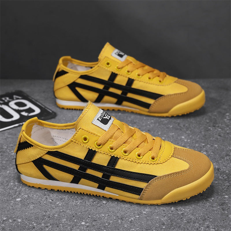 Men's Lightweight Casual Sneakers Breathable Low-Top Shoes
