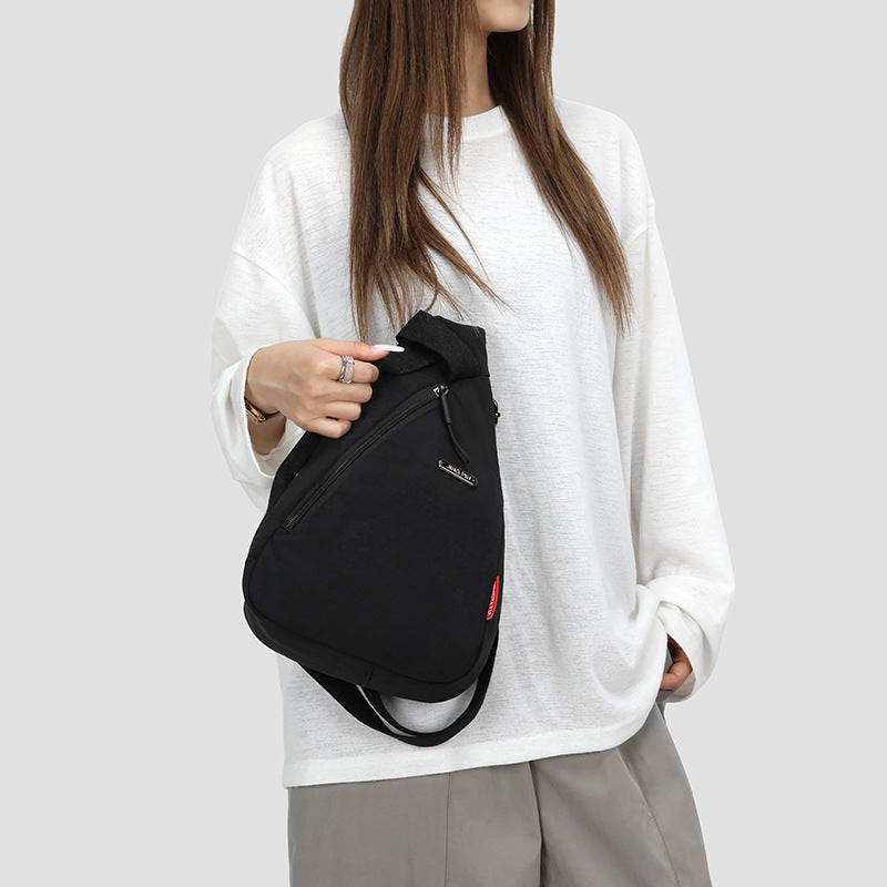 Women's Fashionable Lightweight Casual Canvas Chest Bag