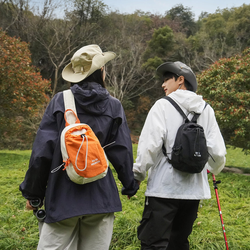 Lightweight Nylon Water Bottle Crossbody Bag for Travel