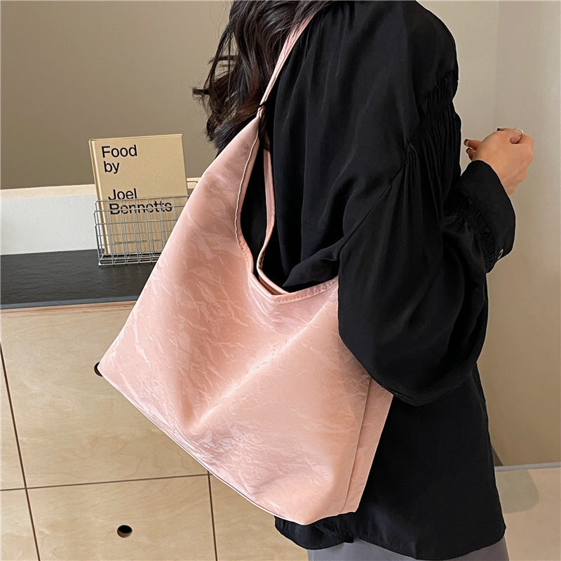Women's High-End Textured Large-Capacity Commuter Tote Bag