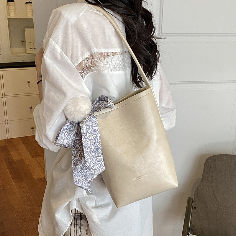 Women's High-Grade Retro Summer Underarm Bucket Bag