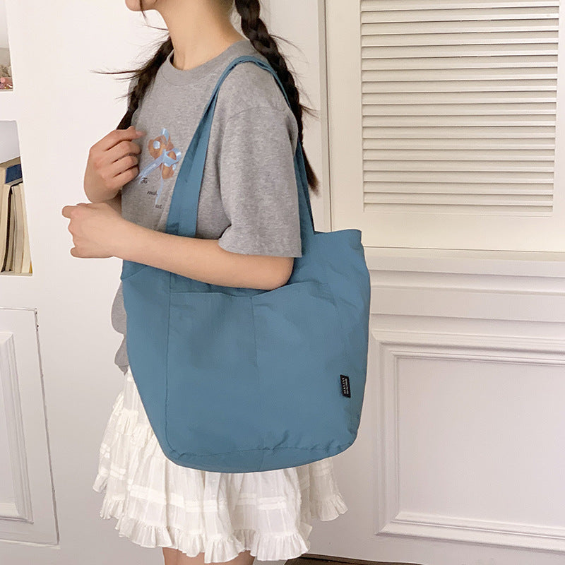 Women's High-End Large-Capacity Summer Commuter Nylon Tote