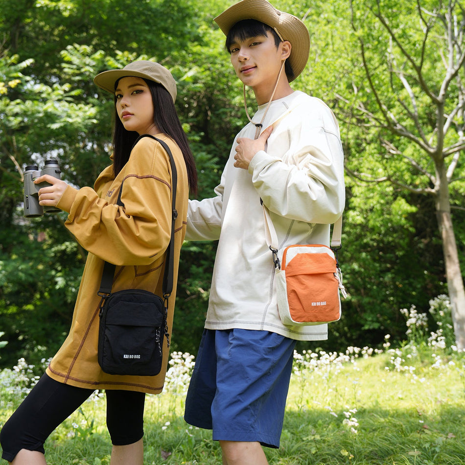 Large Capacity Nylon Crossbody Bag Casual Shoulder Bag
