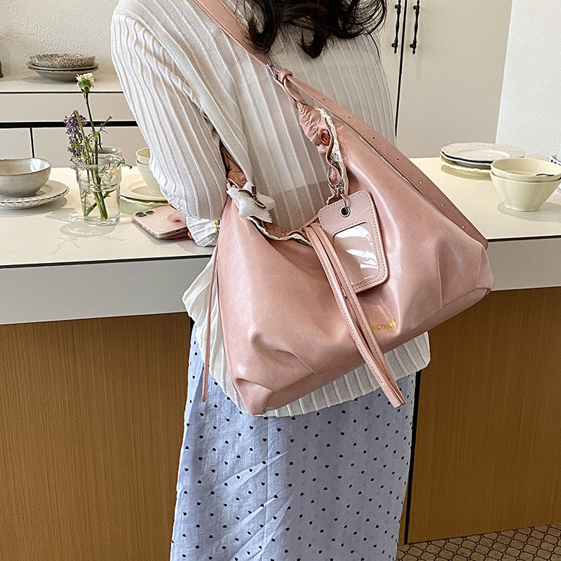 Women's High-End Niche Design Large-Capacity Commuter Tote