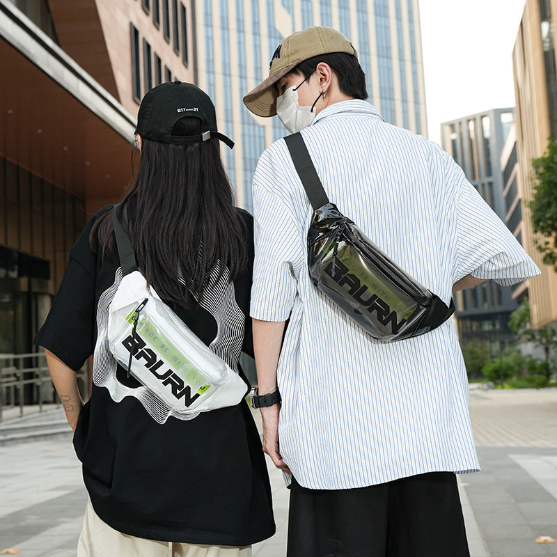 TPU Crossbody Chest Bag Casual Shoulder Waist Bag