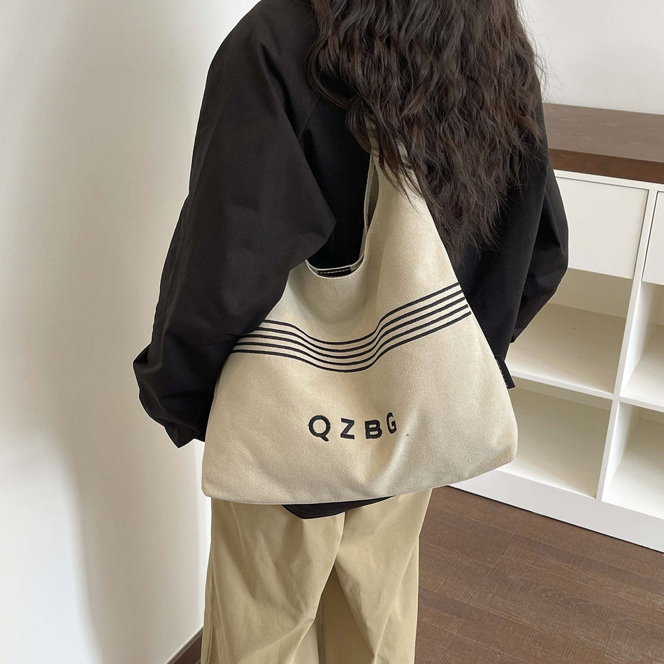 Women's Fashionable Large-Capacity Spring/Autumn Commuter Tote