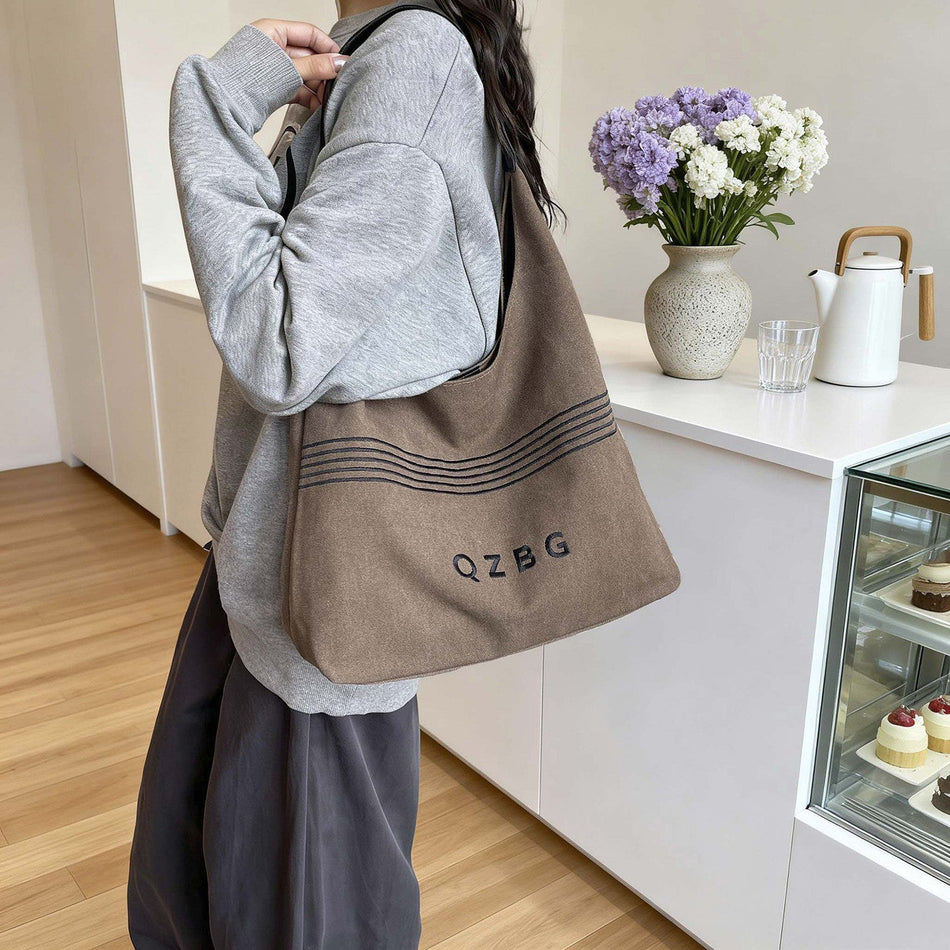 Women's Fashionable Large-Capacity Spring/Autumn Commuter Tote