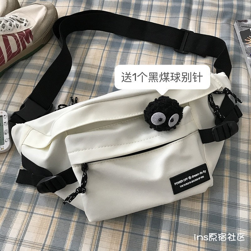 Harajuku Utility Crossbody Chest Bag Casual Streetwear Bag