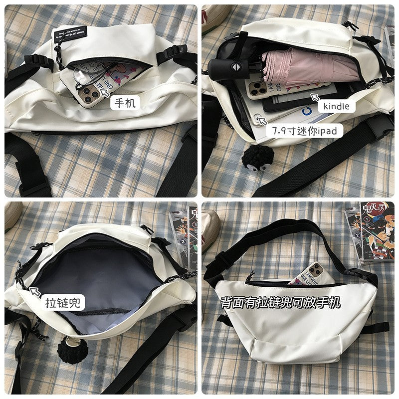 Harajuku Utility Crossbody Chest Bag Casual Streetwear Bag