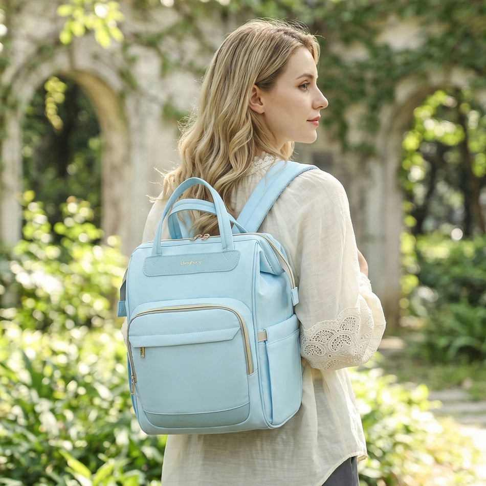 Large-Capacity Multi-Functional Double-Shoulder Mommy Backpack