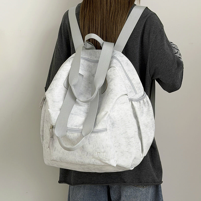 Women's New Trendy Casual Large-Capacity Waterproof Backpack