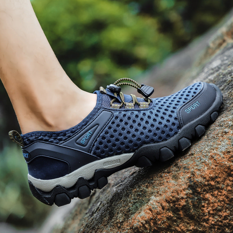 Men's Breathable Hiking Sandals Non-Slip Outdoor Travel Shoes