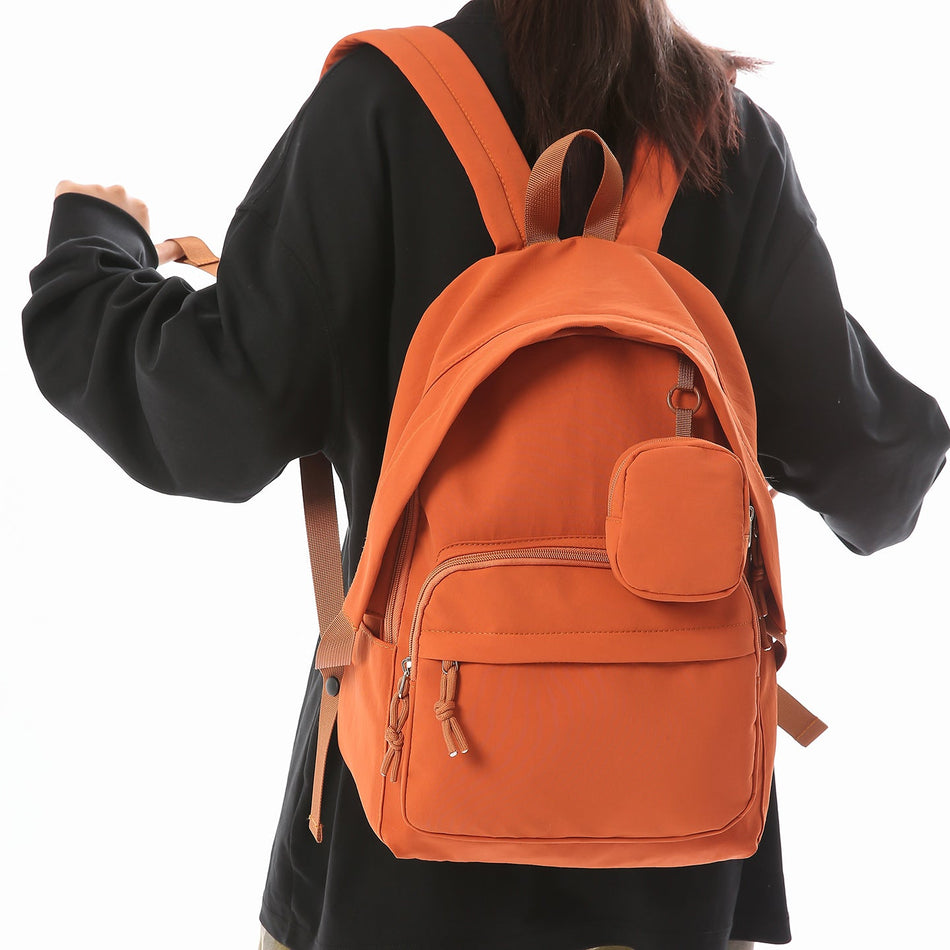 Japanese-Style Simple Personalized Laptop Backpack