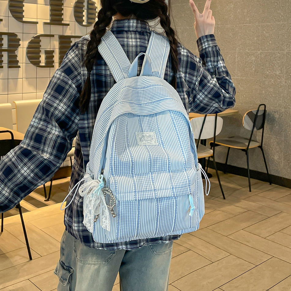 New Korean-Style Fresh and Trendy High-Capacity Student Backpack