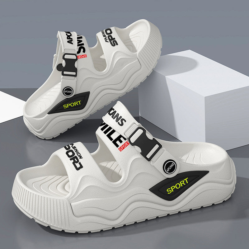 Men's EVA Beach Sandals Non-Slip Soft Sole Outdoor Slippers