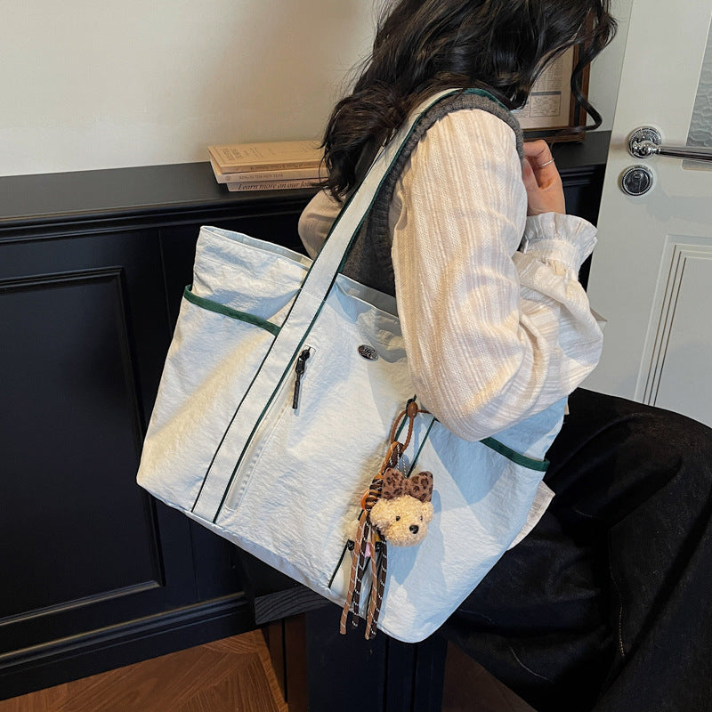 Stylish Lightweight Large-Capacity Single-Shoulder Commuter Tote