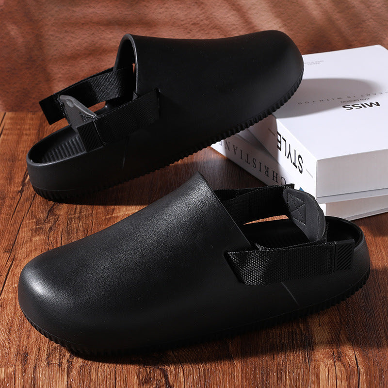 Men's Thick Sole EVA Clogs Non-Slip Casual Beach Sandals