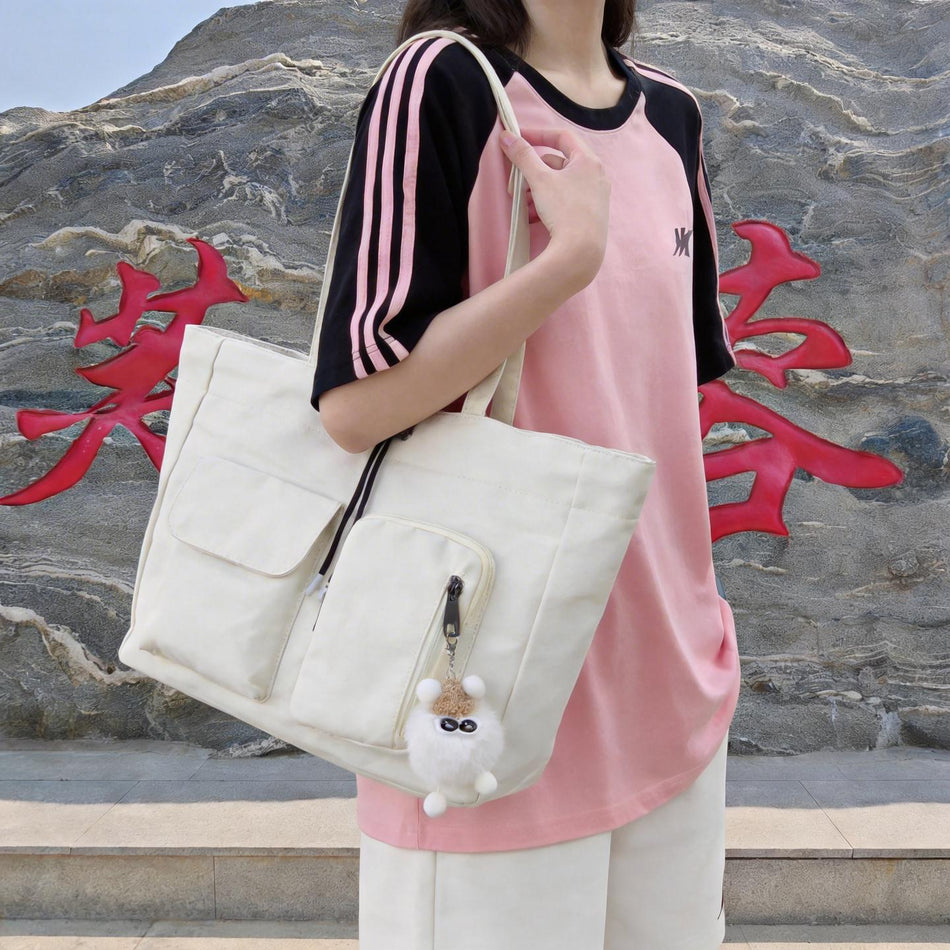 Japanese Academy Style Large-Capacity Student Backpack & Tote Bag