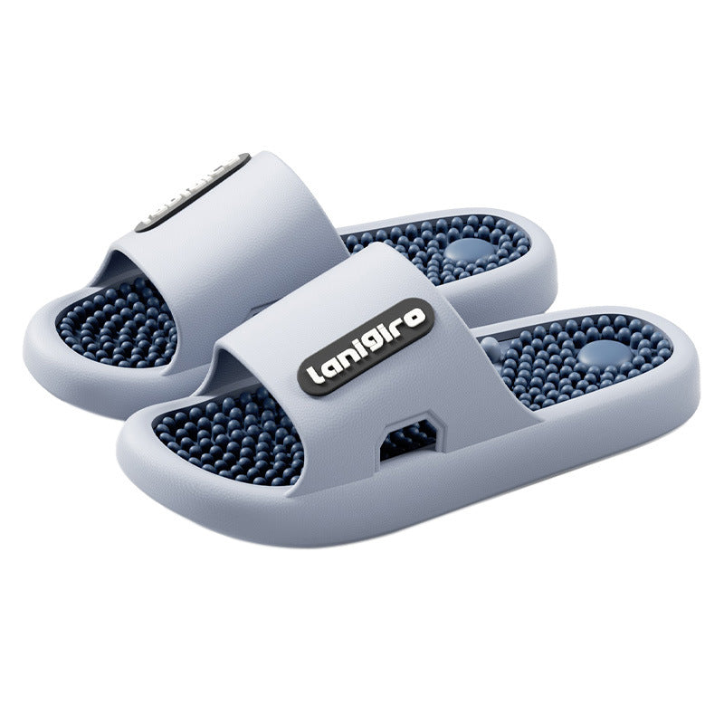 Men's Massage Slide Slippers Non-Slip Comfort Home Sandals