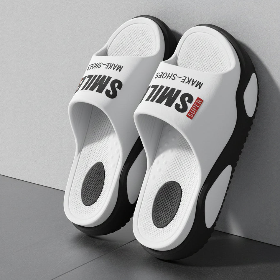 Men's Thick Sole EVA Slide Sandals Non-Slip Summer Slippers