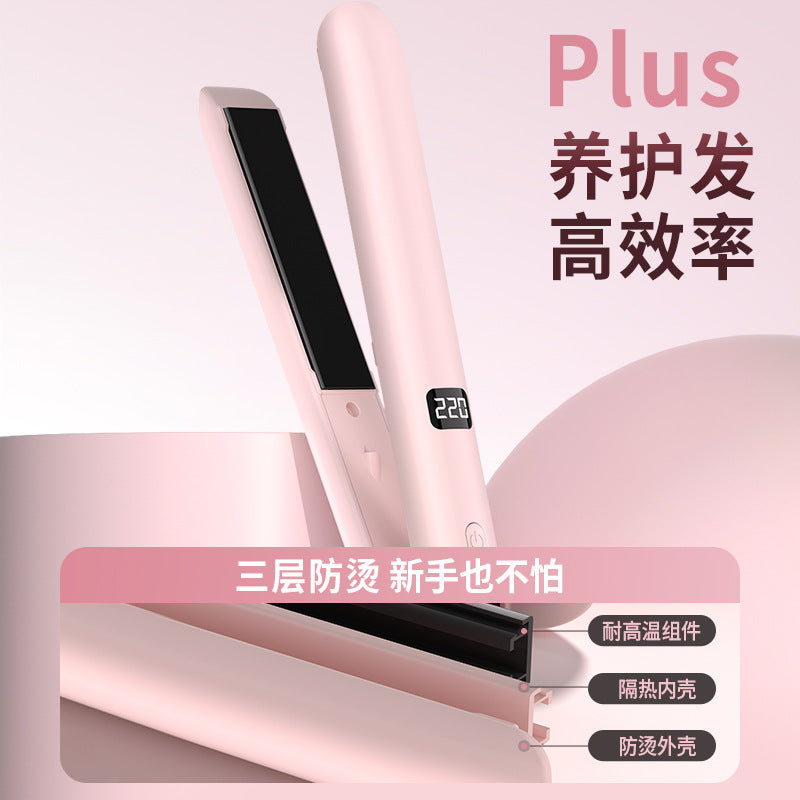Negative Ion Hair Straightener and Curler Dual Styling Tool
