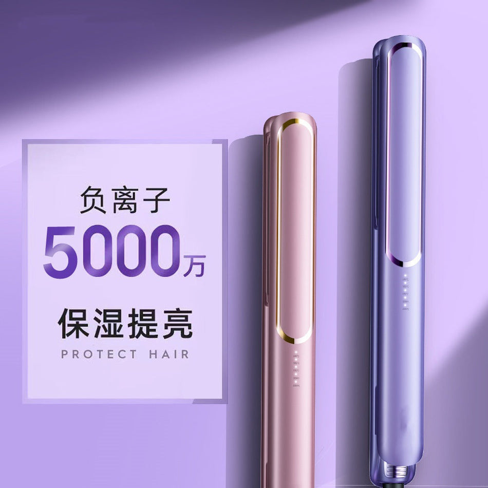 Dual Use Hair Straightener and Curler Wet Dry Styling Iron