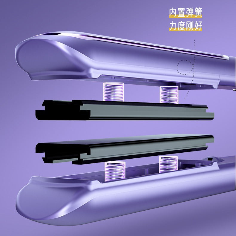 Dual Use Hair Straightener and Curler Wet Dry Styling Iron