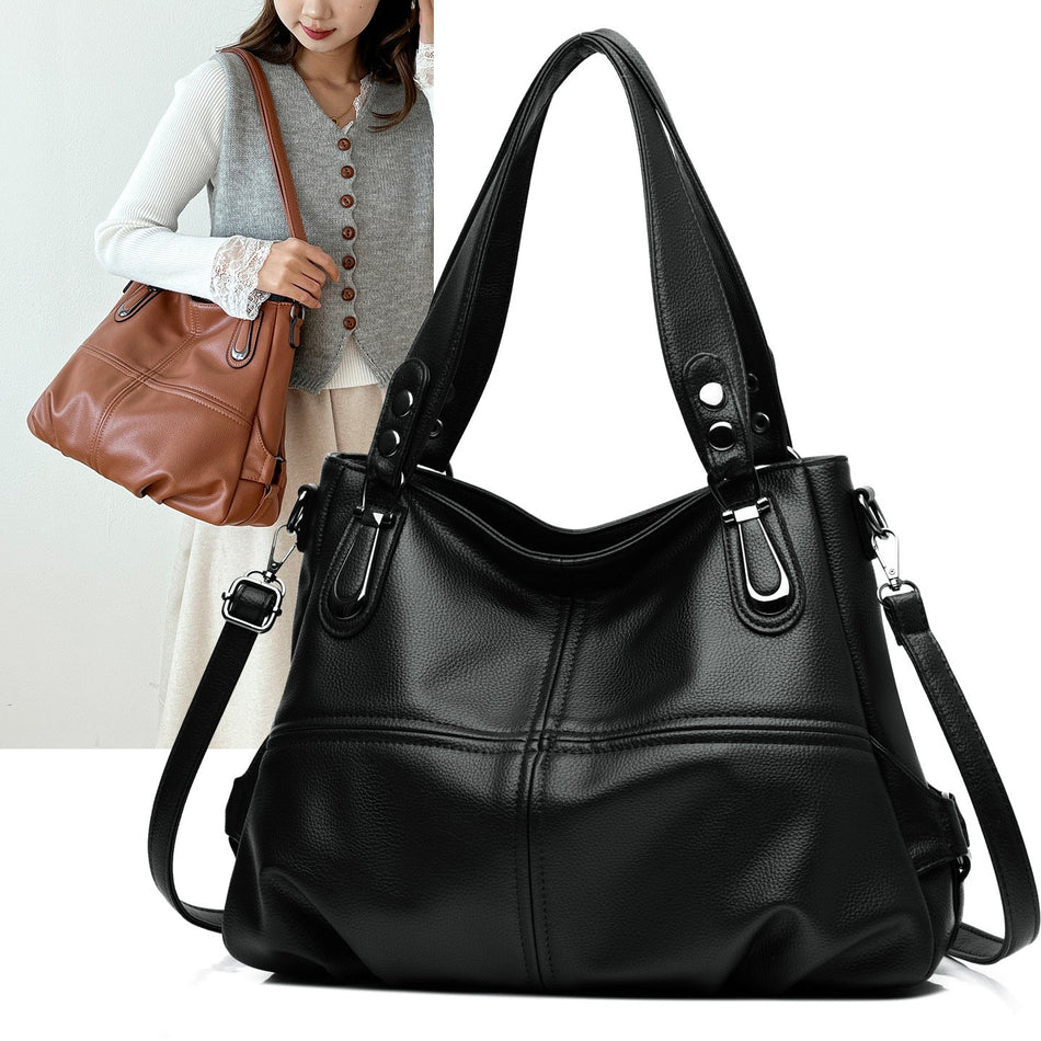 Women's Trendy Large-Capacity Three-Way Backpack Crossbody