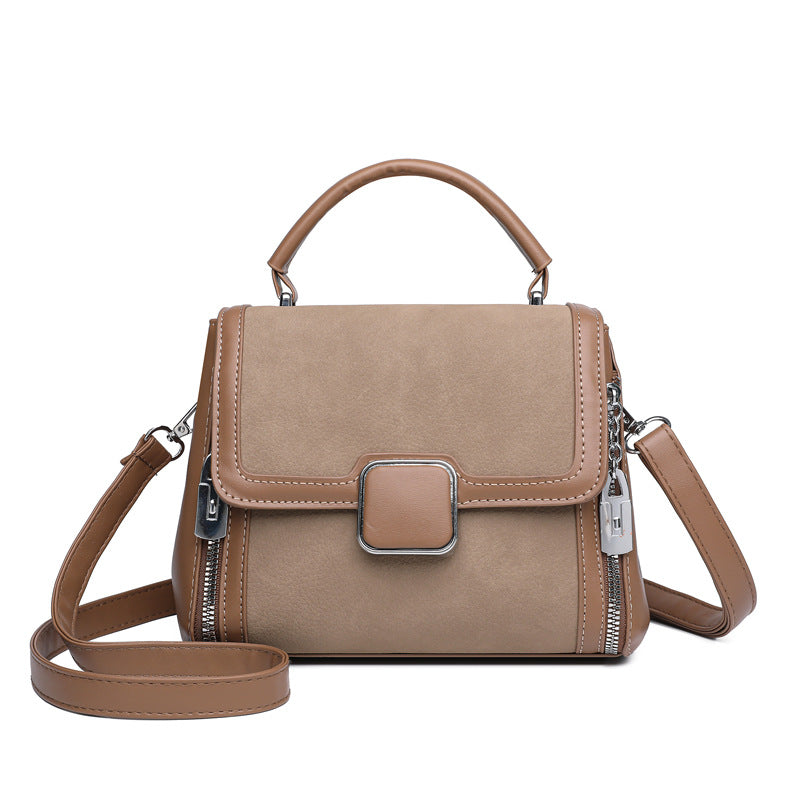 Women's Solid Color Fashionable Crossbody Mom Bag