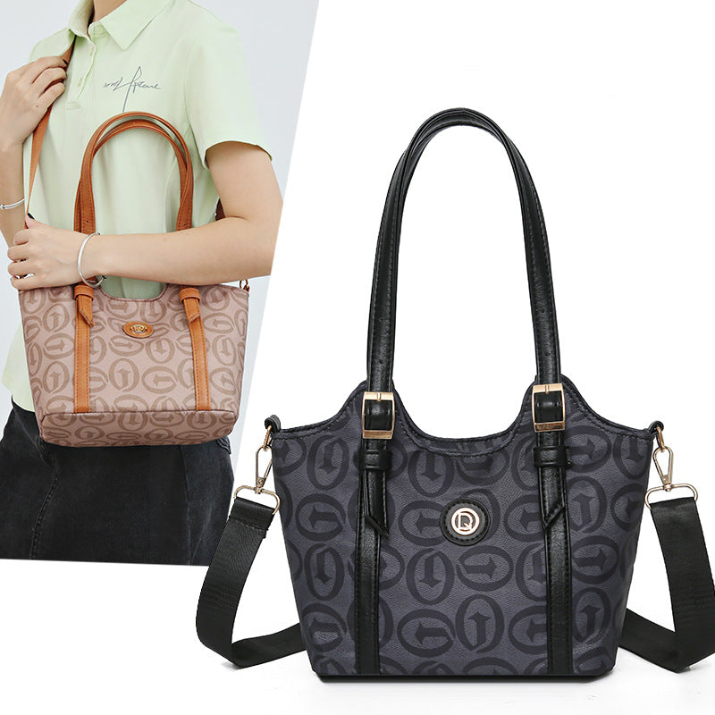 Women's Lightweight Luxury Niche Large-Capacity Bucket Bag