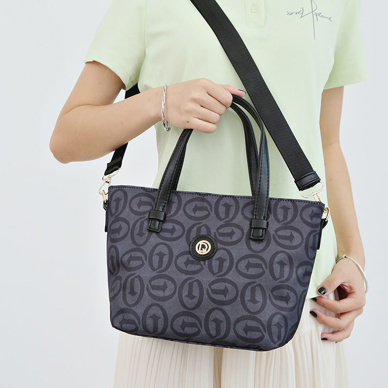 Women's Retro Casual Nylon Commuter Crossbody Tote