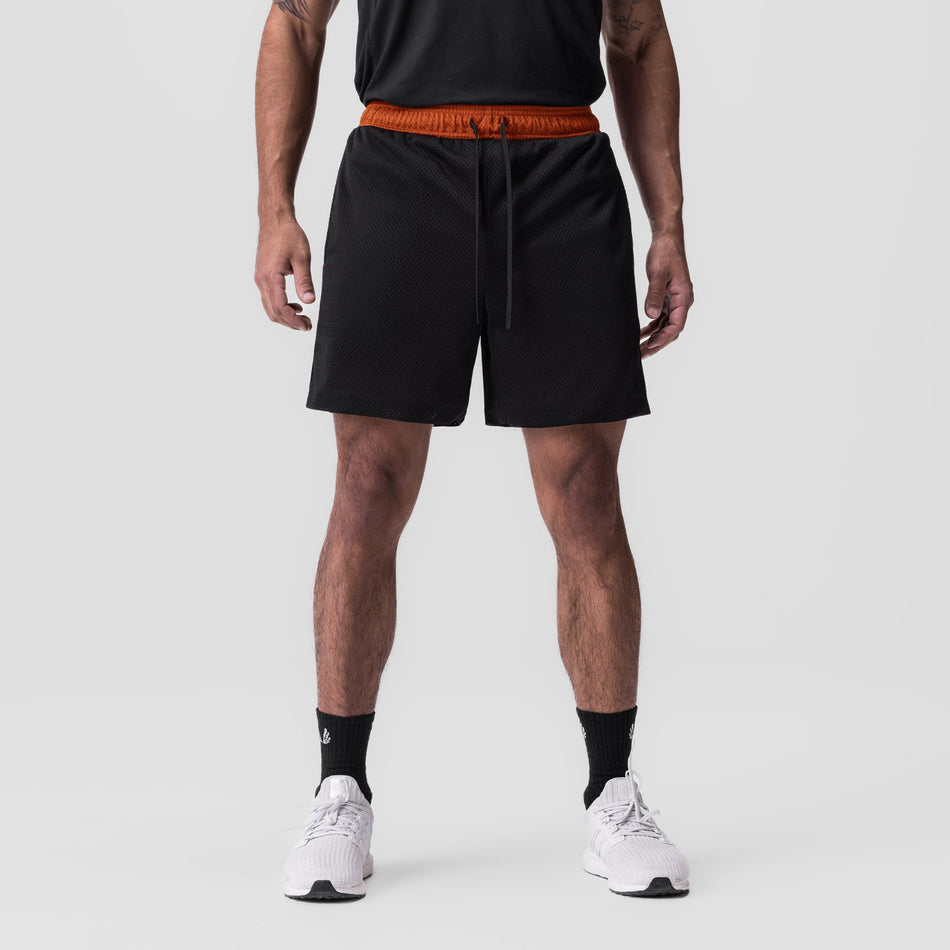 Men's Quick-Dry Mesh Training Shorts for Running & Basketball