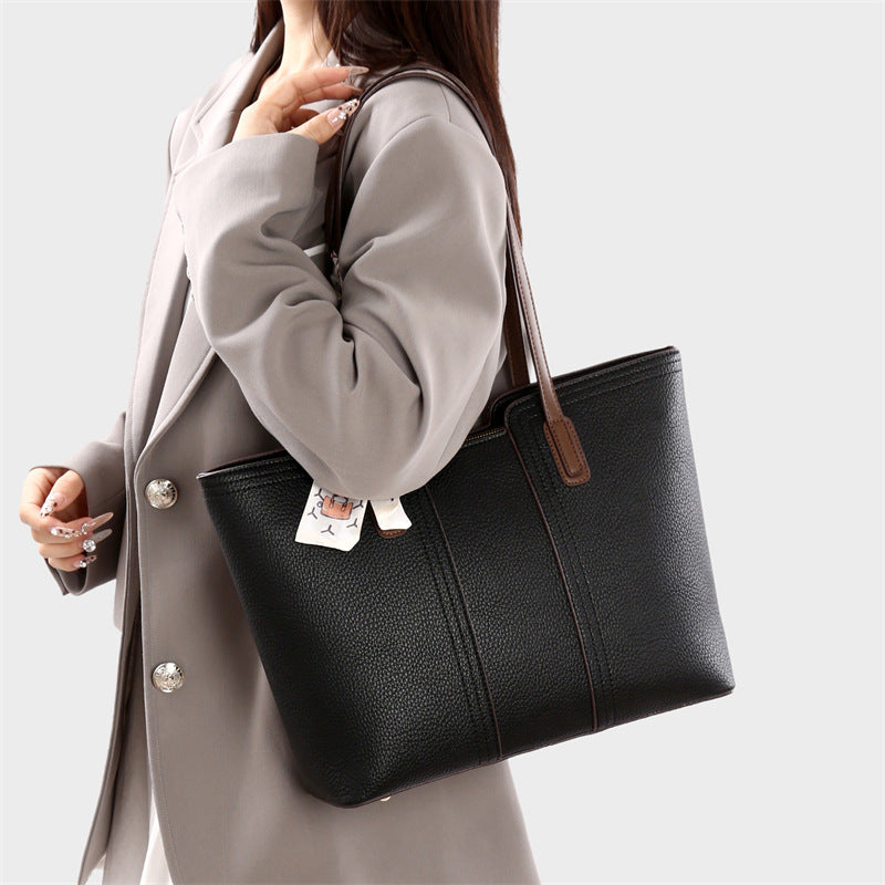 High-End Large Capacity Commuter Tote Handbag