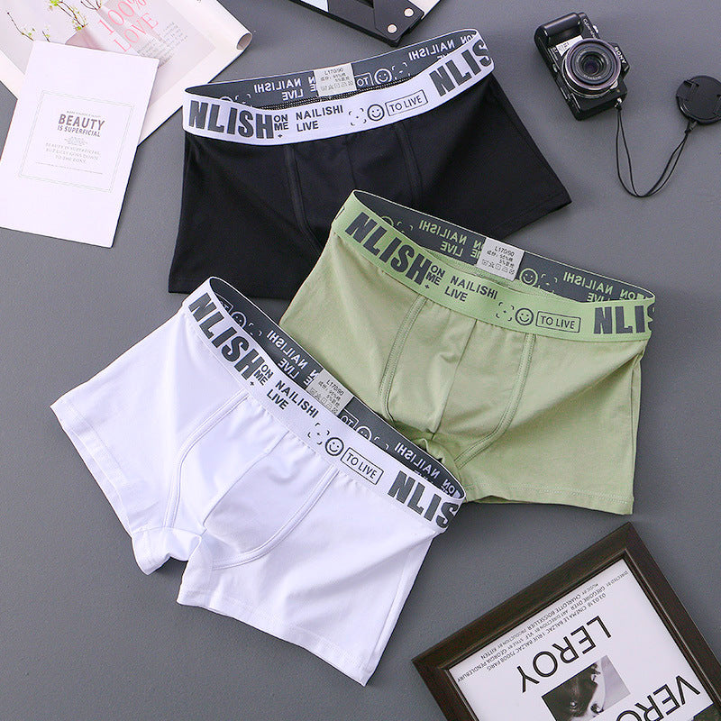 Mens Cotton Boxer Shorts Breathable Mid Waist Nalix Sports Fit