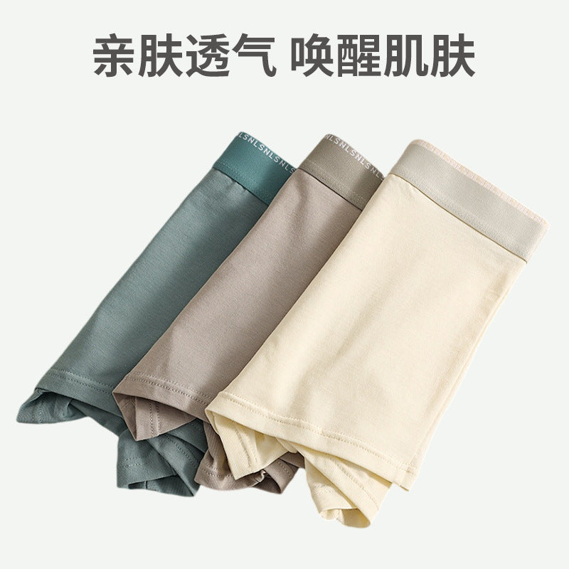 Mens Combed Cotton Boxer Shorts Breathable Mid Rise Naris Fit