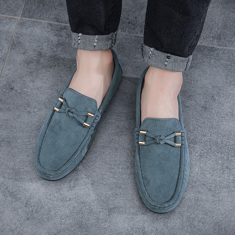 Mens Soft Sole Slip On Loafers Breathable Casual Driving Shoes