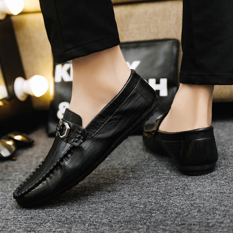 Mens Slip On Loafers Breathable Casual Driving Low Top Shoes