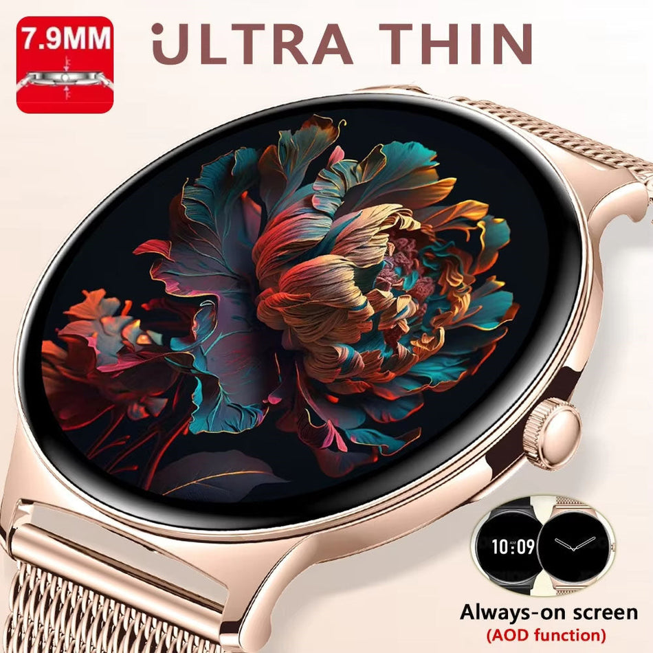V89 AMOLED Smart Watch with Bluetooth Calling & Sports Modes