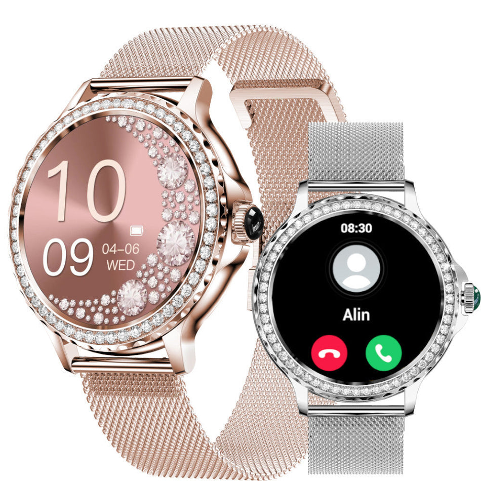NX19 Women's Smart Watch with Bluetooth Calling & Health Tracking