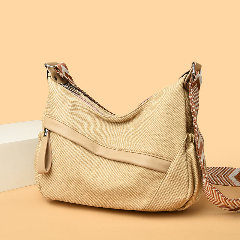 Women's Retro Fashion Large Capacity Crossbody Shoulder Bag