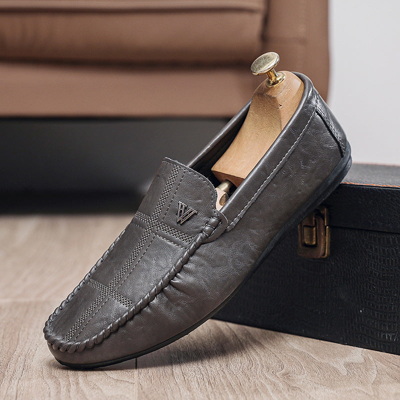 Mens Soft Sole Slip On Loafers Breathable Casual Driving Shoes A71