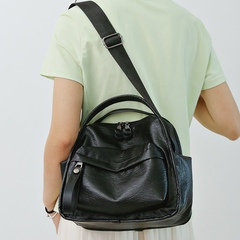 Women's Large Capacity Single Shoulder Crossbody Commuter Bag