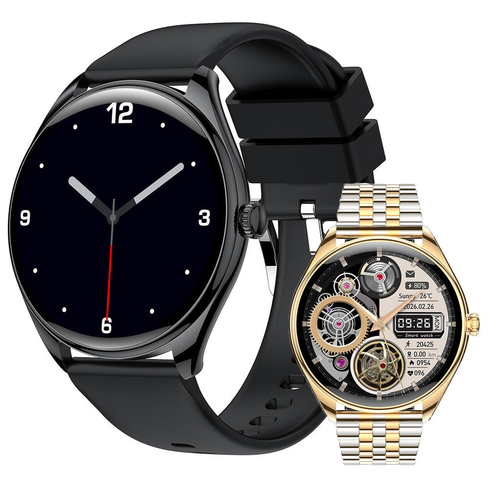 MT55 Smart Watch with AMOLED Display, Bluetooth Calling, Health